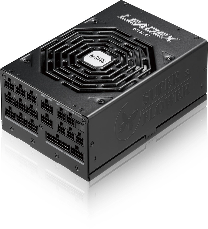 (Pre-Owned) Super Flower Leadex Gold 1600W Fully Modular Power Supply - مزود طاقة مستعمل